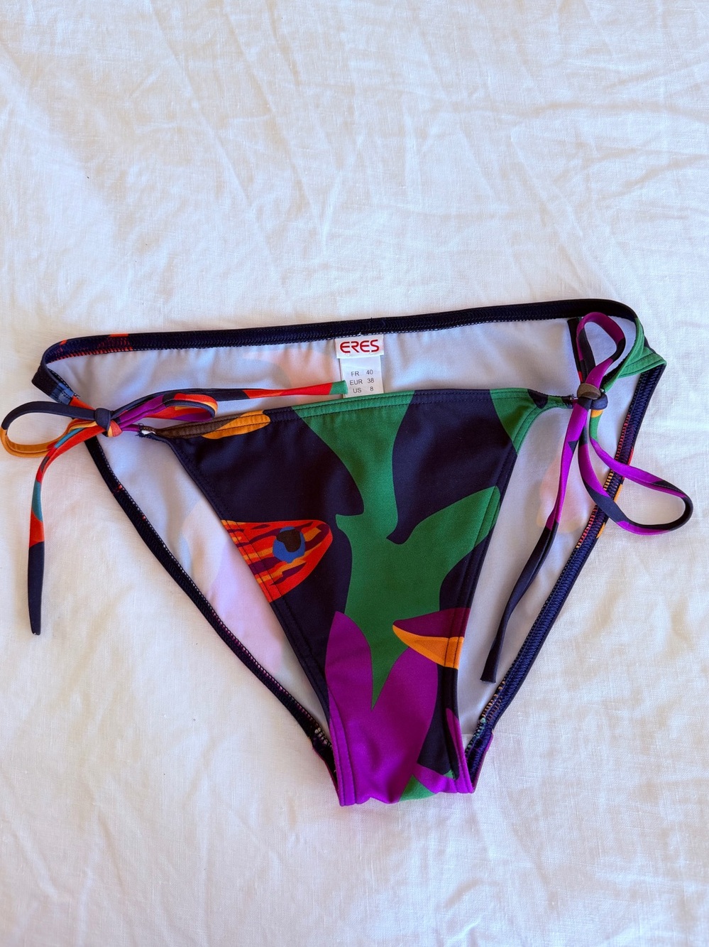 ERES by Chanel Malou Multicolor Tropical Print Bikini Bottoms